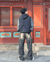 Keple cargo denim pants