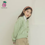 ツイストクロップカーディガン/TWIST CROPPED CARDIGAN