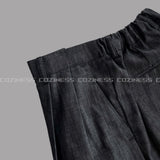 ピンタックデニムスラックス / EV BOLN Pintuck Denim Slacks
