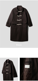 ウールダッフルインナコート/ーキルティングwool duffle inner quilting coat 3color