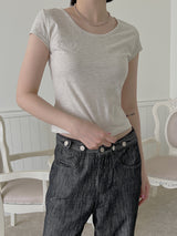 シュガークロップTシャツ / Sugar crop T-shirt (4color)