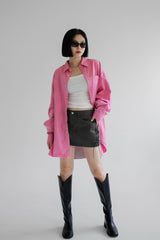 ピグメントオーバーフィットシャツ / Pigmented Overfit Shirt (3color)