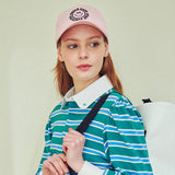 Smile embroidery ball cap (6687362875510)