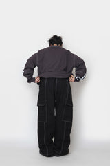 cut stitch cargo pants