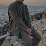 ASCLO Wool Two Tuck Double Jacket (2color)