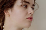[14K] Single Drop One-touch Earrings