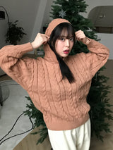 Siren knit hood