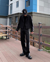 MOラオンペインティングストレートスラックス / MO Raon Painting Straight Slacks (Set - Up)