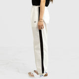 サイドメッシュナイロンパンツ / SIDE MESH NYLON PANTS-WHITE