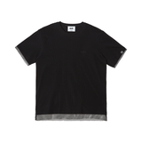 [24SS LSD COLLECTION] Mesh Layered Overfit T-Shirt_Black