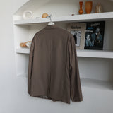 ウノパイプピンタックジャケット / Uno Pipe Pintuck Jacket (2color) (6672084369526)