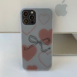 Pink Small Ribbon - Love Ribbon Phone Case_matt