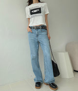 ラップドセミブーツカットパンツ / no.2295 Wrapped Semi Bootcut Pants