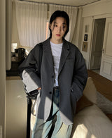 スイッチウィンドブレザー / Stitch wind blazer (2 color)