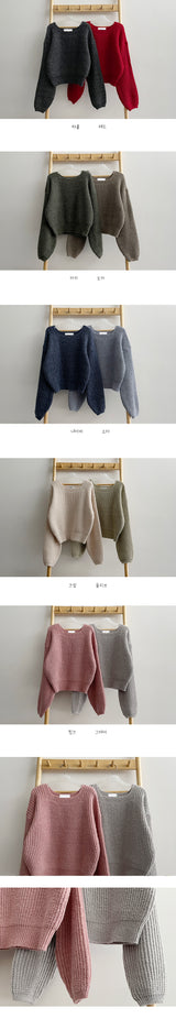 バニラスクエアニットウェア / Vanilla Square Knitwear