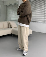 ウォーマーバルーンカラーカーディガン / AZ Warmer Balloon Collar Cardigan (7 colors)
