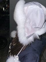 Fox fur hat