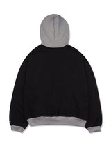 UNISEX 2ウェイツートーンドロップフィットフードジップアップ(FCD1ZP101M)