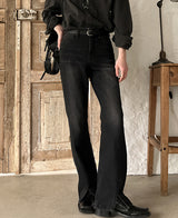 Lavender denim pants (2 color) (6694657327222)