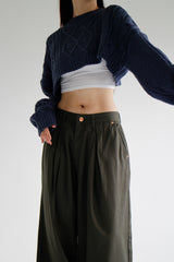 ボレロクロップニット/Dia Bolero Crop Knit (4color)