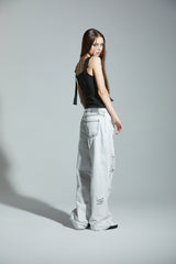ベルトスリーブレストップ / BELT SLEEVELESS TOP