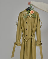 [自主製作] [Restock] ルーカスレザートレンチコート/LUCAS leather trench coat (2 color)