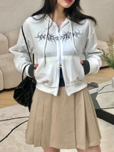 Sender hood zip-up