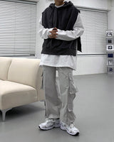 トイフーディーベスト/SK Toy Hoodie vest (4 colors)