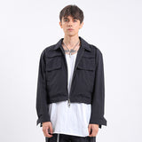 LAMODE OVERFIT SCAR CROP JACKET (4638419386486)