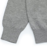 SOFT CREW NECK KNIT GRAY