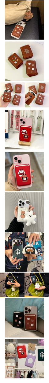 Chanibear Magsafe Card Wallet (design 14)