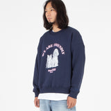 RLCN1002 キャットアンドドッグスウェット/RLCN1002 Cat and Dog Sweat Shirt - Navy