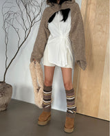 Napping 2 Way Wrap Loose Fit T-Shirt