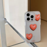サンオレンジハートバルーンケース / Sun Orange Heart Balloon Case (Jelly Hard)