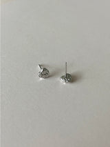 [92.5silver] クランプハートピアス