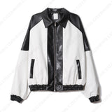 90's コーティングレザージャンパー / 90's Coating Leather Jumper (2 colors)