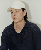 SALON DE SEOUL LOGO EMBROIDERY CAP M - WHITE (6689404289142)