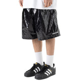 Cロゴワンタックサテンショートパンツ / C LOGO ONE TUCK SATIN WIDE SHORT PANTS
