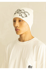 PENTAGRAM SHORT BEANIE MWHAC001-WT