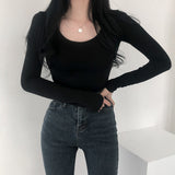 フリースドスクープネックトップ / Fleeced Scoop Neck Top