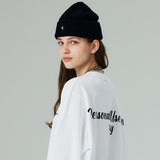 マシュマロビーニー/MARSHMALLOW BEANIE-BLACK