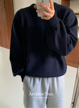 Nus. Cashmere Knit (4color)