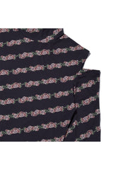 Flower Pattern Turtleneck_Black (6684832039030)