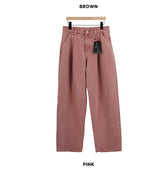 リンドンワイドデニムパンツ / Lidong Wide Denim Pants_2color