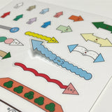 ハッピーアローステッカー02/happy arrow sticker 02