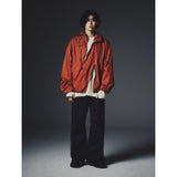カーターダイアゴナルジップパラシュートパンツ / CARTER DIAGONAL ZIP PARASHUTE PANTS_BK