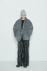 Wind Vagabond Denim Pants Black