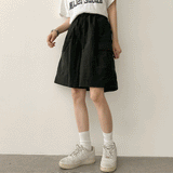 フィッシュナイロンワイドカーゴショーツ