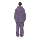 コーデュロイカーゴセットアップ (PURPLE)