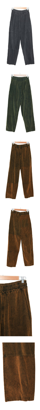 コーデュロイスリットパンツ / corduroy slit pants